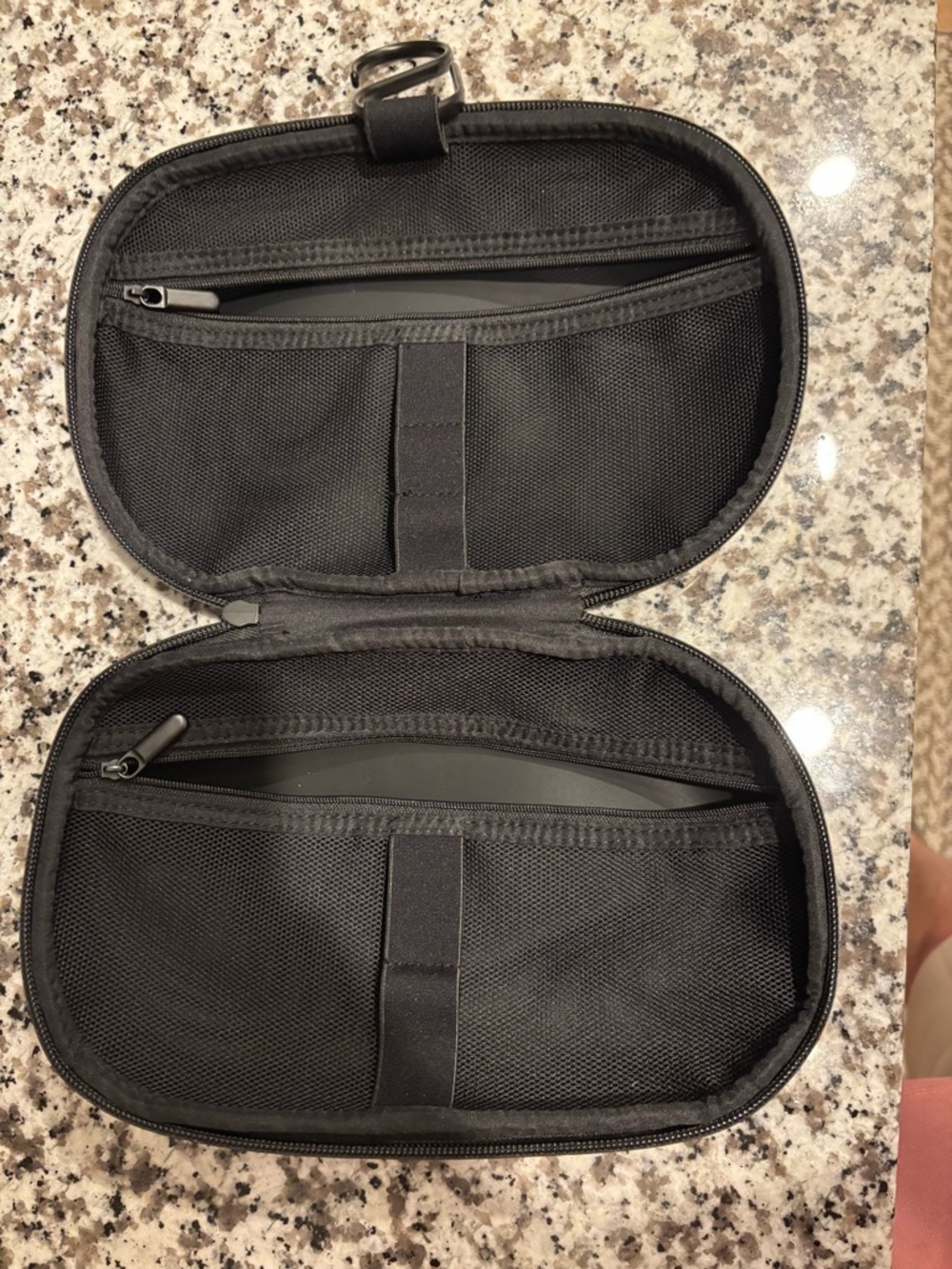 Quip Black Travel Hanging Toiletry Bag - Picture 2 of 7